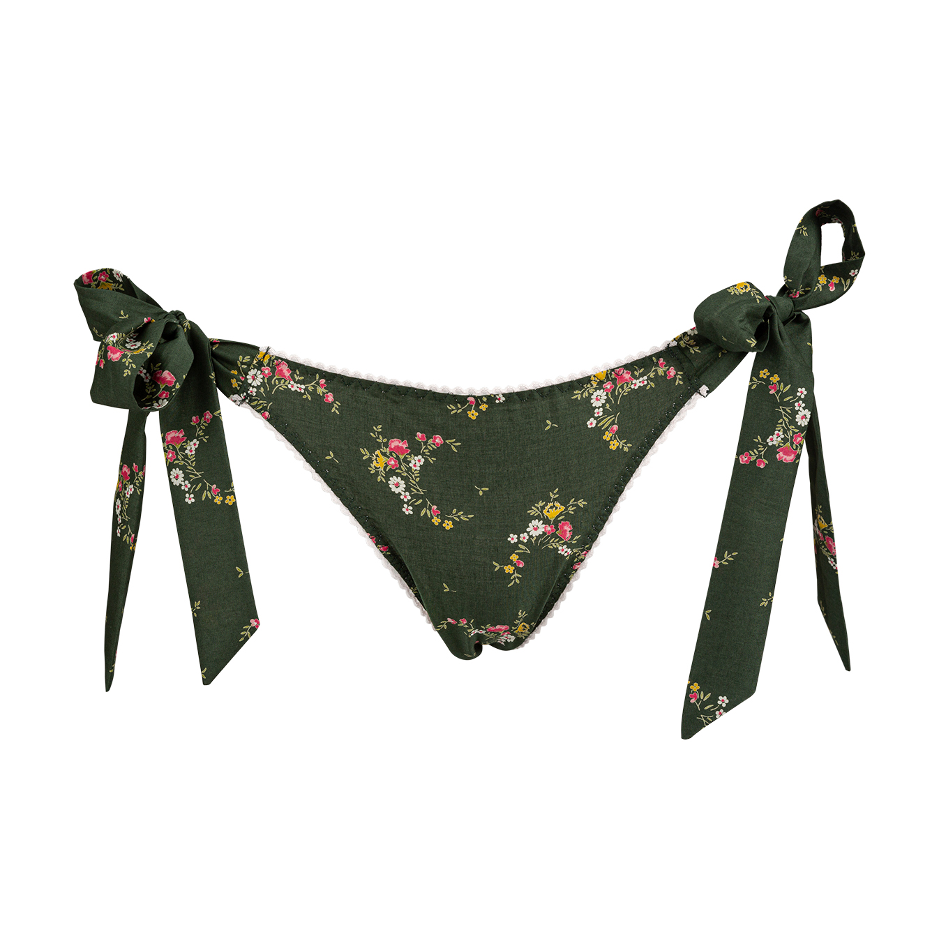 Floral Garland - Tie-Side Knickers | Abbie Walsh