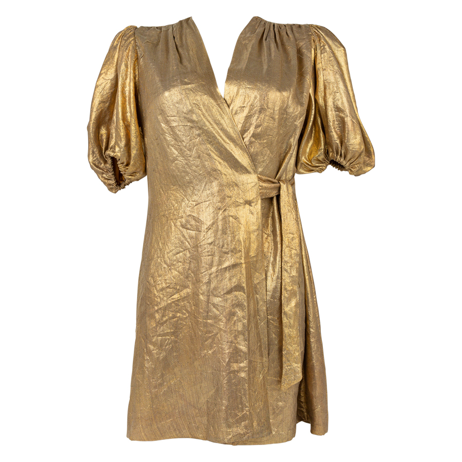 Sophia Gold Dress